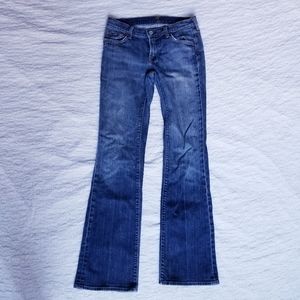 7 for All Mankind Bootcut Denim Jeans Style U075080U-080U